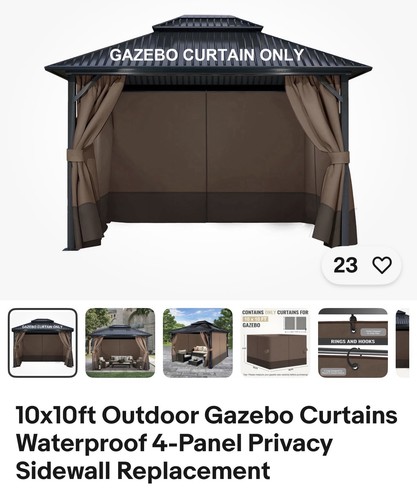 Tende gazebo esterno - tende,
