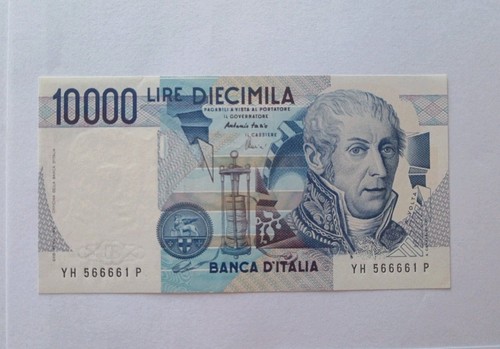 Banconota lire 10000 volta - 10000,