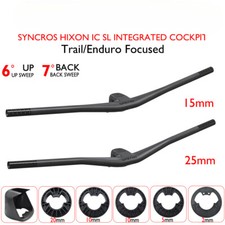 Telaio Sparks Full Fibra di Carbonio Bicicletta Integrato Cockpit MTB Manubrio Bici