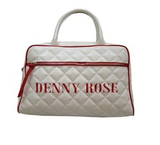 DENNY ROSE BORSA bauletto bowling art.0765  BIANCA introvabile NUOVISSIMA
