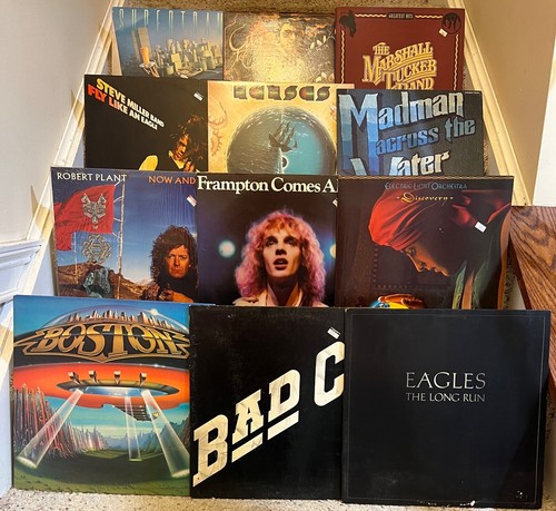 Classic rock vinyl lp - #1, lp's