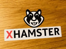  Adesivo LOGO XHAMSTER sticker porno sex youporn pornhub divertente drip Mi455