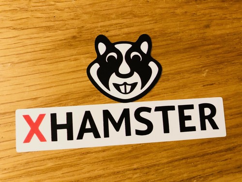 Adesivo logo xhamster sticker - adesivo,