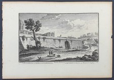 Stampa antica giuseppe vasi - stampa,