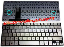 TASTIERA ITALIANA SILVER Notebook ASUS Zenbook UX31 UX31A UX31E ARGENTO