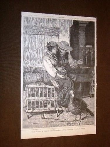 Amore tra polli di giacomo - l'amore,