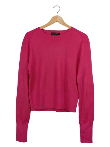 Zara maglione donna rosa basic - zara,