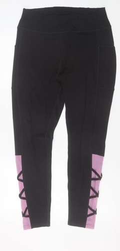 Leggings neri alla caviglia