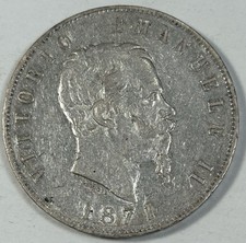 1871 5 Lire