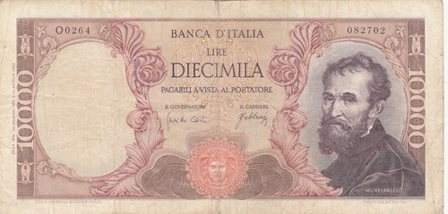 Italia banconota 000 lire - italia,