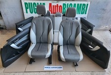 TAPPEZZERIA COMPLETA IN PELLE E STOFFA  PER BMW SERIE 1 F20  Dal 2011 al 2018