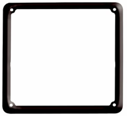 Cornice targa 17x17 nera - cornice,