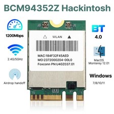 Broadcom BCM94352Z NGFF scheda