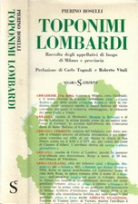 Toponimi Lombardi. Appellativi