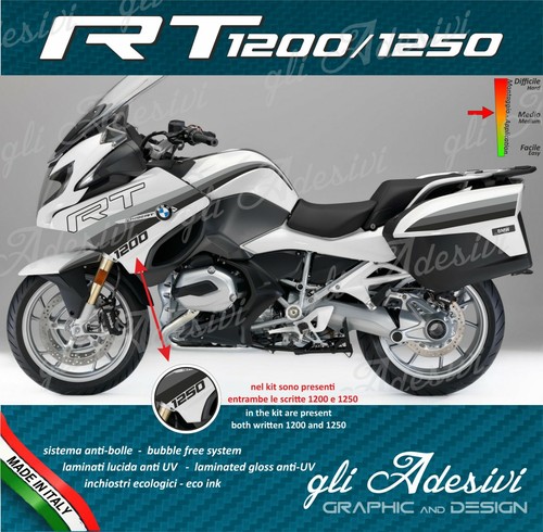 Set adesivi bmw 1200 rt - adesivi,