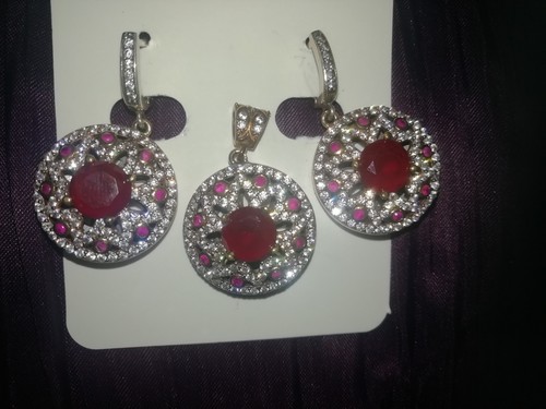Parure orecchini ciondolo in - parure,