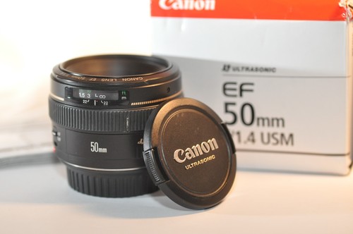 Canon eos 50mm - eos, f/1.4