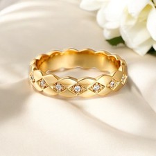 Anello a fascia da sposa