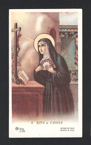 Antico santino holy card - antico, -holy