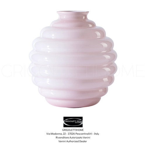 Venini vaso deco rosa - venini,