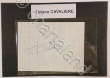 Autografo originale Tiziano