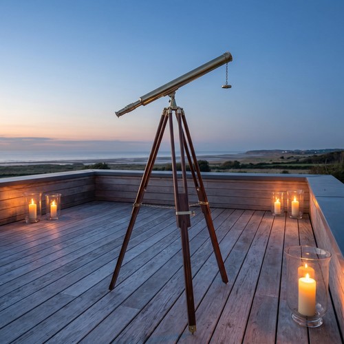 Telescopio nautico ottone - in,