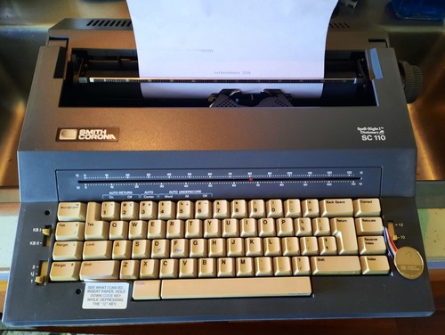 Macchina scrivere elettrica - da,