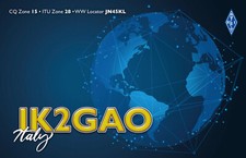 Cartoline QSL card per