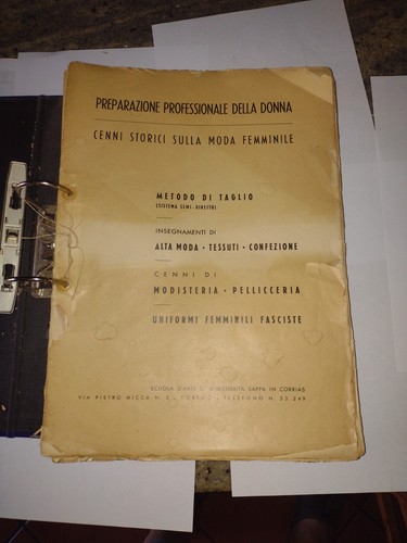 1929 fascicoli metodo di - metodo,
