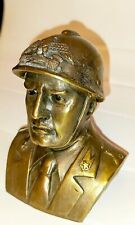Busto In Bronzo Benito Mussolini
