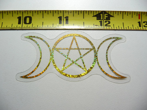 Pentagramma olografico fasi - olografico,