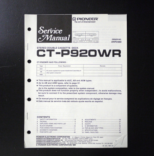 Manuale servizio originale - manuale, di