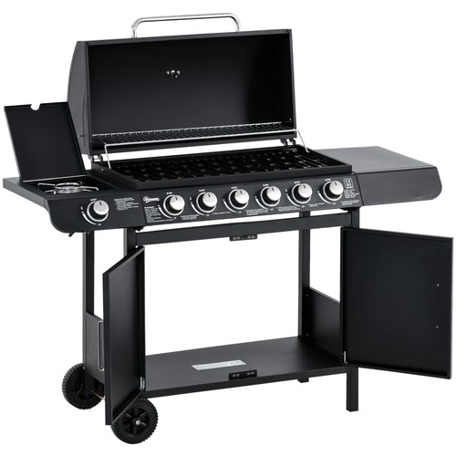 Carrello barbecue gas bbq - barbecue,