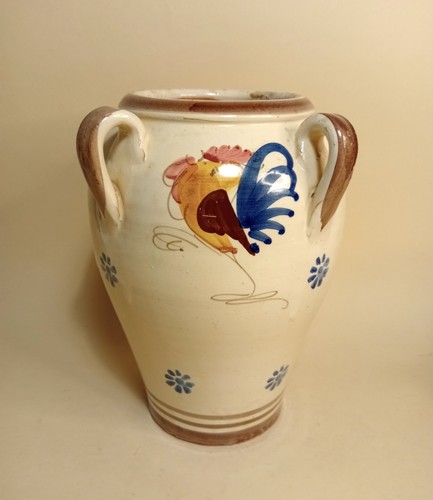 Vaso anse ceramica pugliese - vaso, 4