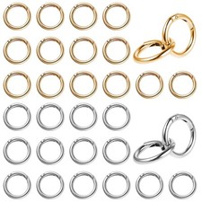 32 Pezzi Scatto Molla Rotonda