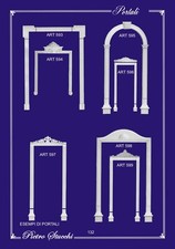 Portale gesso cornice - portale,