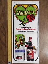 Pubblicità vintage festa della mamma 1970 Cherry Stock Trieste FAI UNA PROPOSTA
