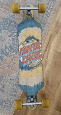 Santa Cruz Skate Trip Dot Tyedye Freeride Bambù Slalom Cruzer Deck 9 x 38"