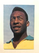 PELÉ - Figurina Bergmann MEXICO 70 n.65-Pele-OTTIME CONDIZIONI! Brasile - Cartolina postale