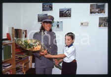 Deborah COMPAGNONI in divisa GUARDIA DI FINANZA - 1995 ca 35 mm vintage slide 24