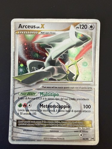 Arceus 99 carta - arceus, 95/99