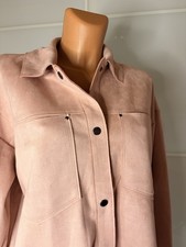 Giacca camicia donna rosa 36