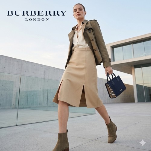 Gonna burberry london taglia - gonna,