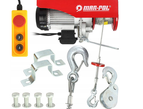 Winch elettrica 1600w - elettrica, 1t