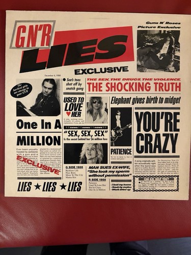 Guns roses gnr - roses, lp