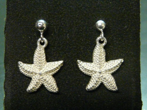 Orecchini con stella marina - orecchini,