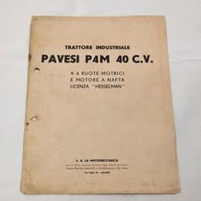 Catalogo trattore pavesi pam - pavesi,