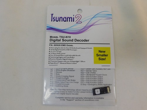Soundtraxx tsunami 885026 - 2,