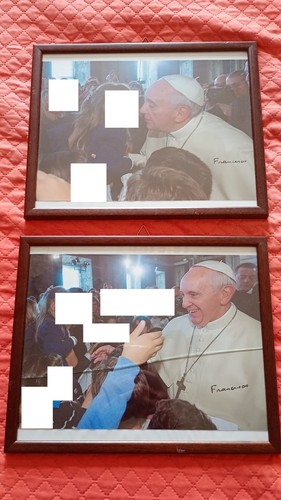 Due foto con autografi jorge - foto,