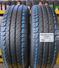 2x Pneumatici Estivi 195/65 R15 91H Kleber Dynaxer HP3 Gomme Usate 195 65 15